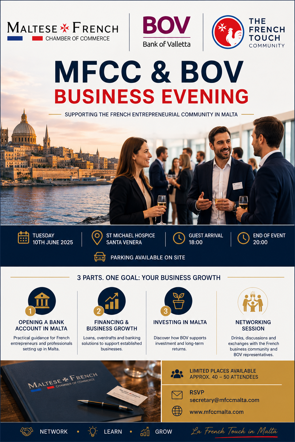 MFCC, French Touch Malta & BOV Business Evening